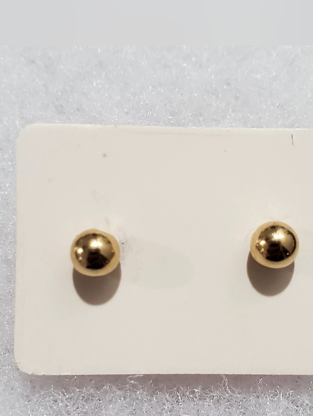 10k Gold Stud Earrings